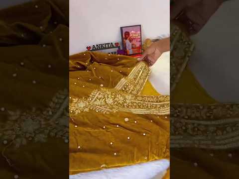Pakistani velvet shuit