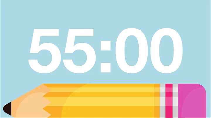 55 Minute Cute Back to School Timer (Chimes Alarm at End)