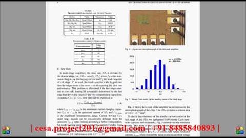 0 7 V Three Stage Class AB CMOS Operational Transconductance Amplifier