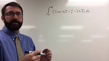 Calc 3 - 2.3.1 - Definite integral of a vector function