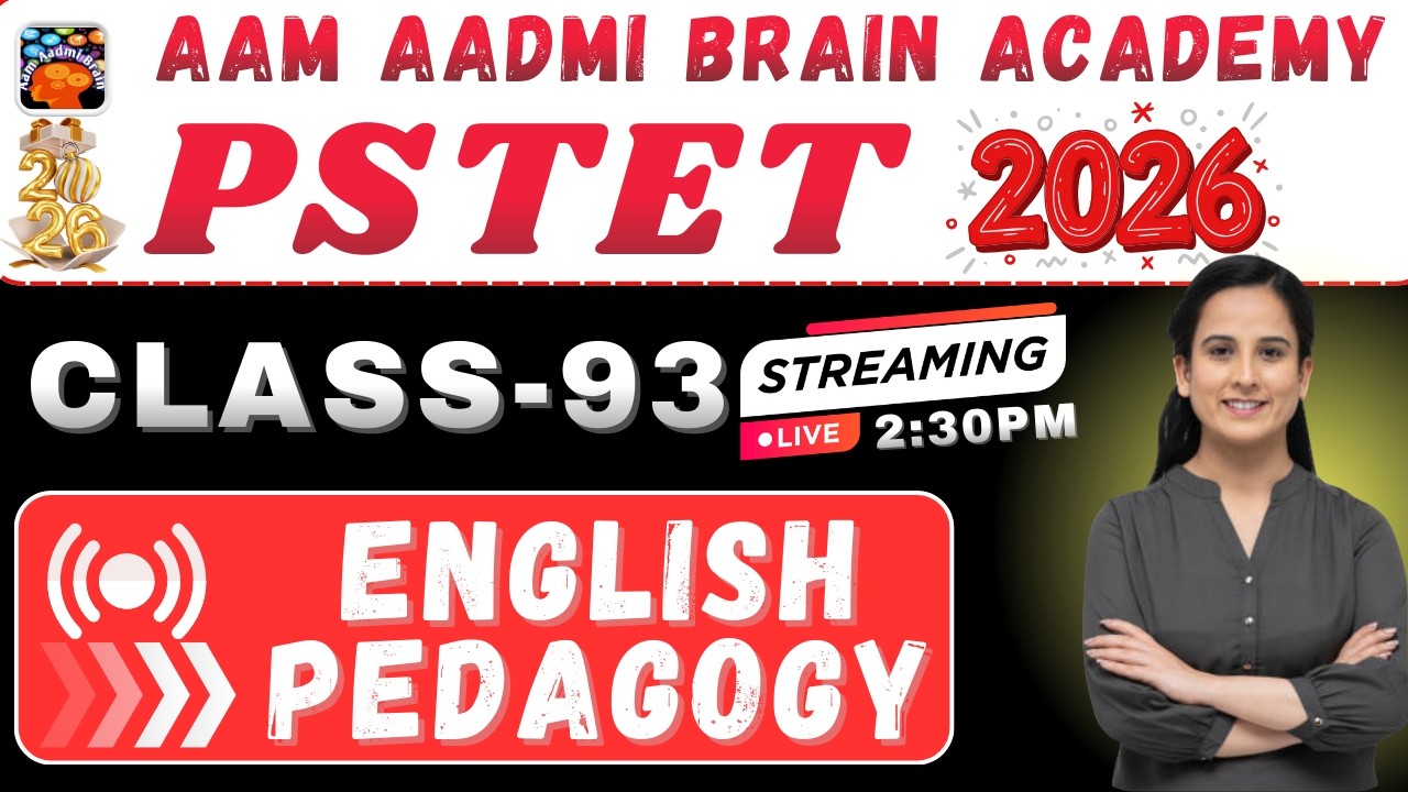 PSTET 2026 English Pedagogy | Previous Year Questions | Complete Paper Preparation | Full Revision