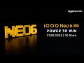 iQOO Neo 6 India launch today: expected price, specifications, how to watch live stream