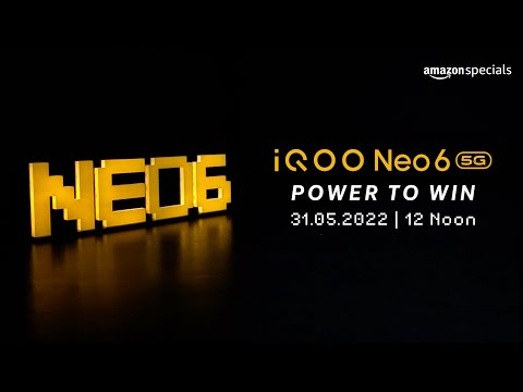 #iQOONeo6 | Watch the launch & win 6 iQOO Neo 6