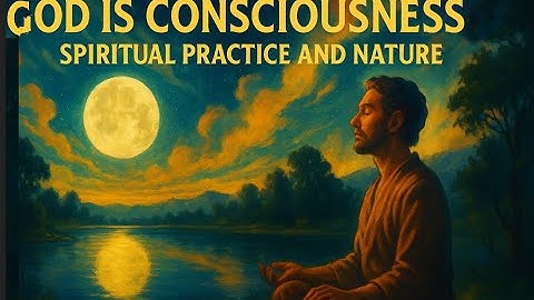 GOD IS CONSCIOUSNESS -HOW TO DIRECTLY EXPERIENCE IT