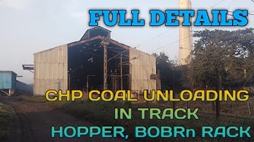 CHP COAL UNLOADING IN TRACK HOPPER, BOBRn RACK