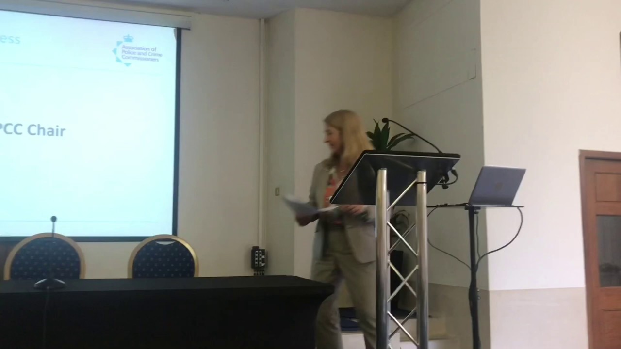 Katy Bourne OBE elected as new APCC Chair - YouTube