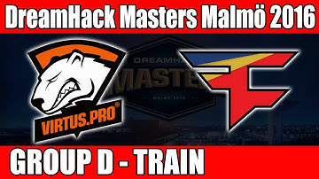 Virtus.Pro vs FaZe Clan | Group D (Train) DreamHack Masters Malmö 2016
