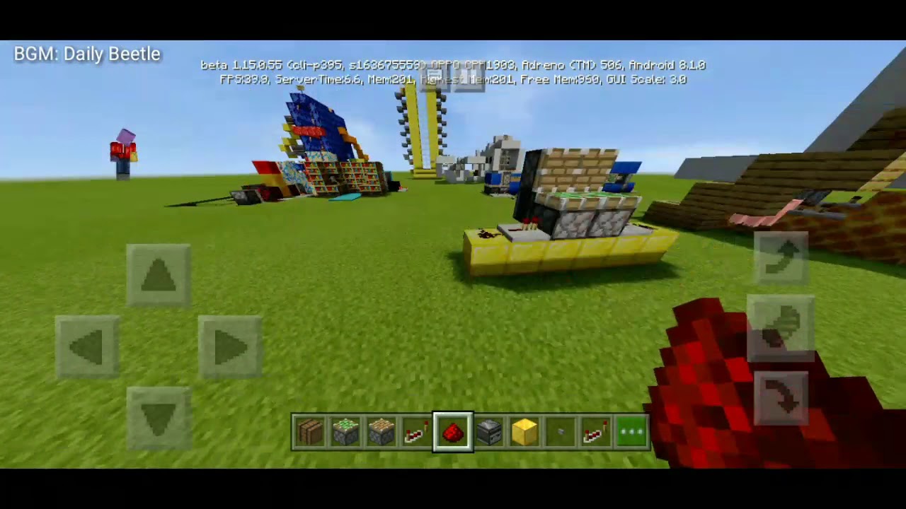 Creating a Redstone Storage MCPE Bedrock - YouTube