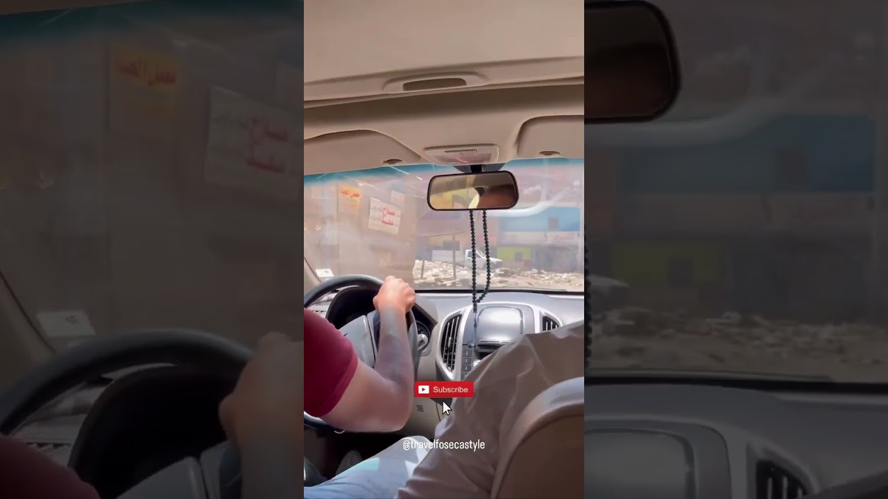 Controversy from the opposite side of Egypt. Poverty of the people and the beauty behind the pyramid