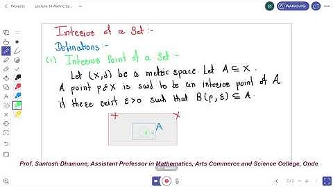 Lecture 14 Metric Spaces