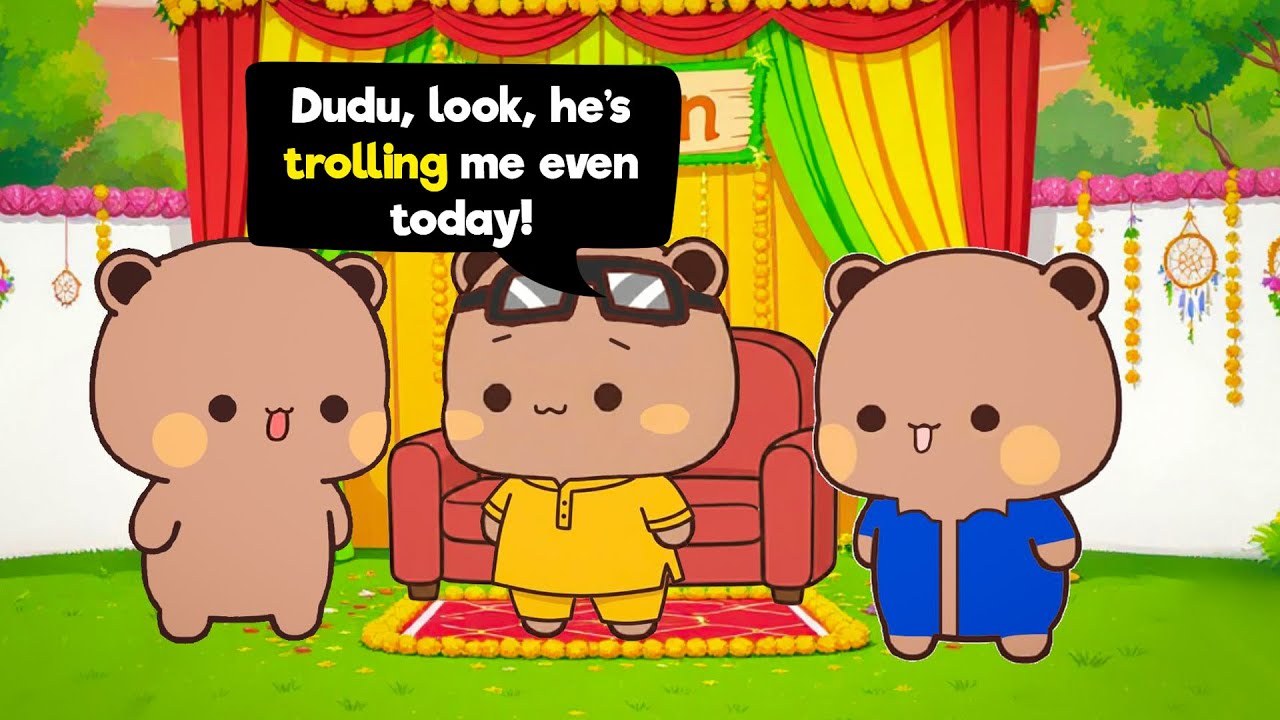 Mehndi Magic Event in BDC Town🌸 Dudu’s Funny Banter with Balu and Polo!😄 