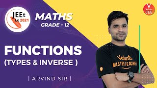 Relations and Functions | Functions (Types & Inverse Functions) | Class 12 | JEE Main 2021