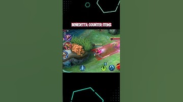 Benedetta counter items #mobilelegends #mlbb