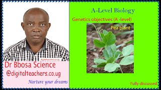 Genetics objectives (A -level)