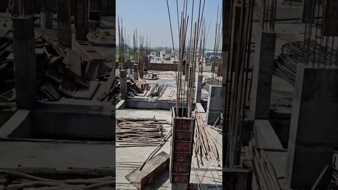 amazing technique column casting work 🏢 