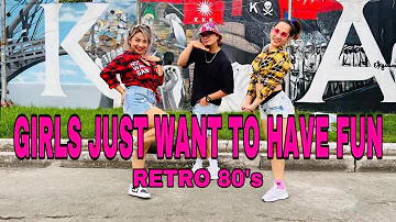 GIRLS JUST WANT TO HAVE SOME FUN l Retro 80’s l Dj Gibz Remix l Danceworkout
