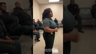 BSO Department of Detention Deputies attended a Crisis Intervention Team training.