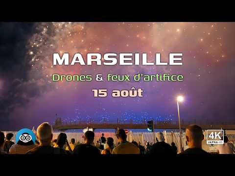 FEU D'ARTIFICE DU 15 AOÛT À MARSEILLE 2026 : Drones, Karaoké & Spectacle au J4 !
