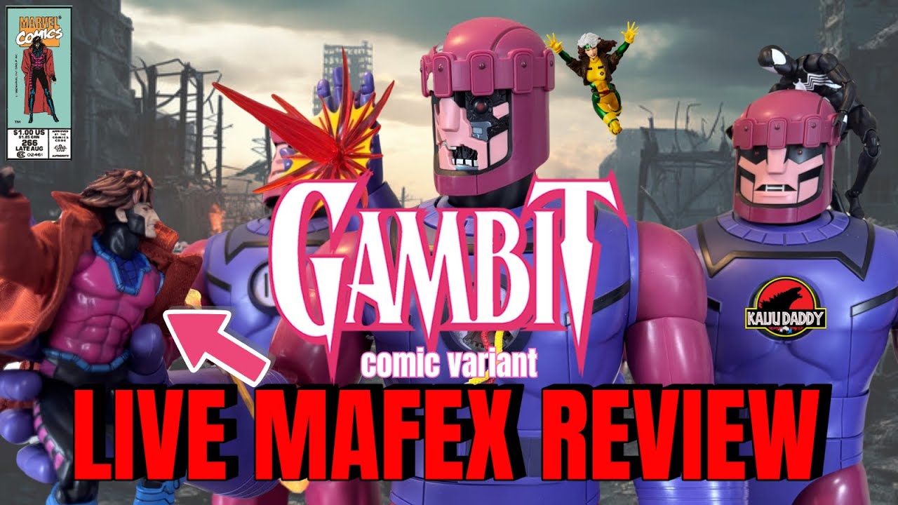 アメコミ MAFEX No.287 GAMBIT COMIC VARIANT Ver. D Marvel Comics MAFEX No.287 Gambit (Comic Variant Ver.) Action Figure