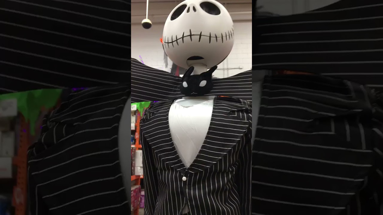 Jack Skellington Animatronic from Home Depot