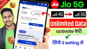 Jio 5g Activate Kaise Kare | How To Activate Jio 5g Unlimited Data | Jio 5g Setting Kaise Kare 2025