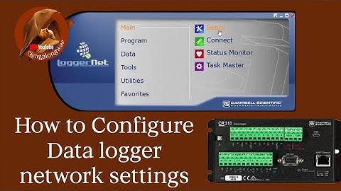 How to Configure Data logger network settings - Campbell Scientific