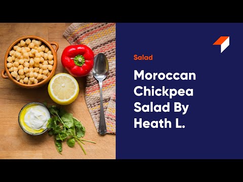 Heath's Moroccan Chickpea Salad