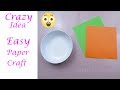 DIY Easy Paper Craft | How to make unique paper craft | Creative Creations