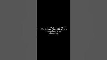 قل لن يصيبنا إلا ما كتب الله لنا - كرومة شاشة سوداء بصوت  #أحمد_النفيس#سورة_التوبة#قرآن #اكسبلور
