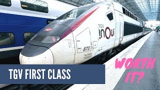 Is First Class on a French TGV inOui worth it? Trip review Paris to Bordeaux on Oceane TGV screenshot 2