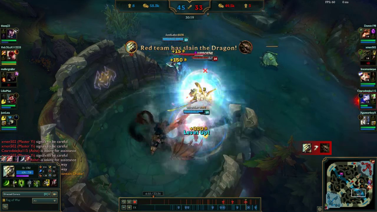 Lilkeman - Nami and Graves as adc vs Galio and Yi LOL Season 7 Bronze