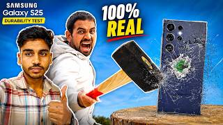 Samsung Galaxy S25 Durability Test REACTION 😱 | 100% REAL Damage!