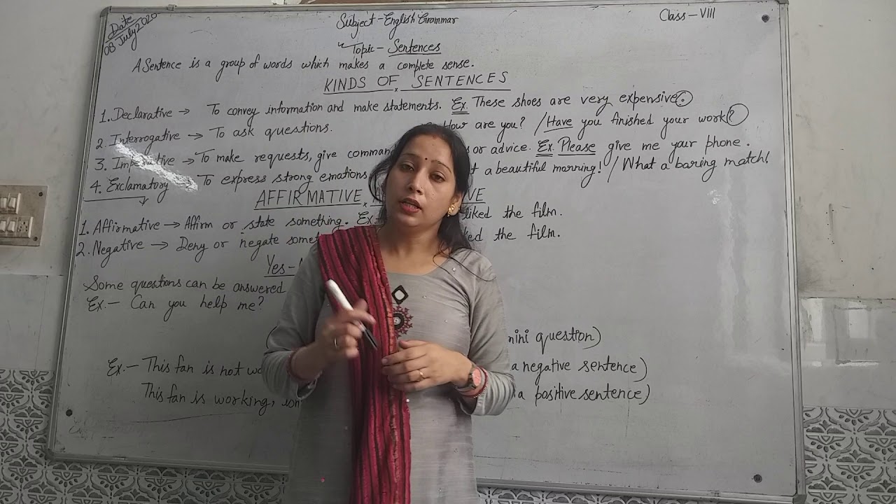 sentences-class-8-revision-work-youtube