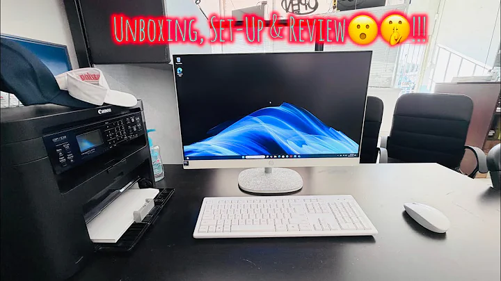 UNBOXING, SET-UP & REVIEW OF NEW HP ALL IN ONE COMPUTER FROM BEST BUY!