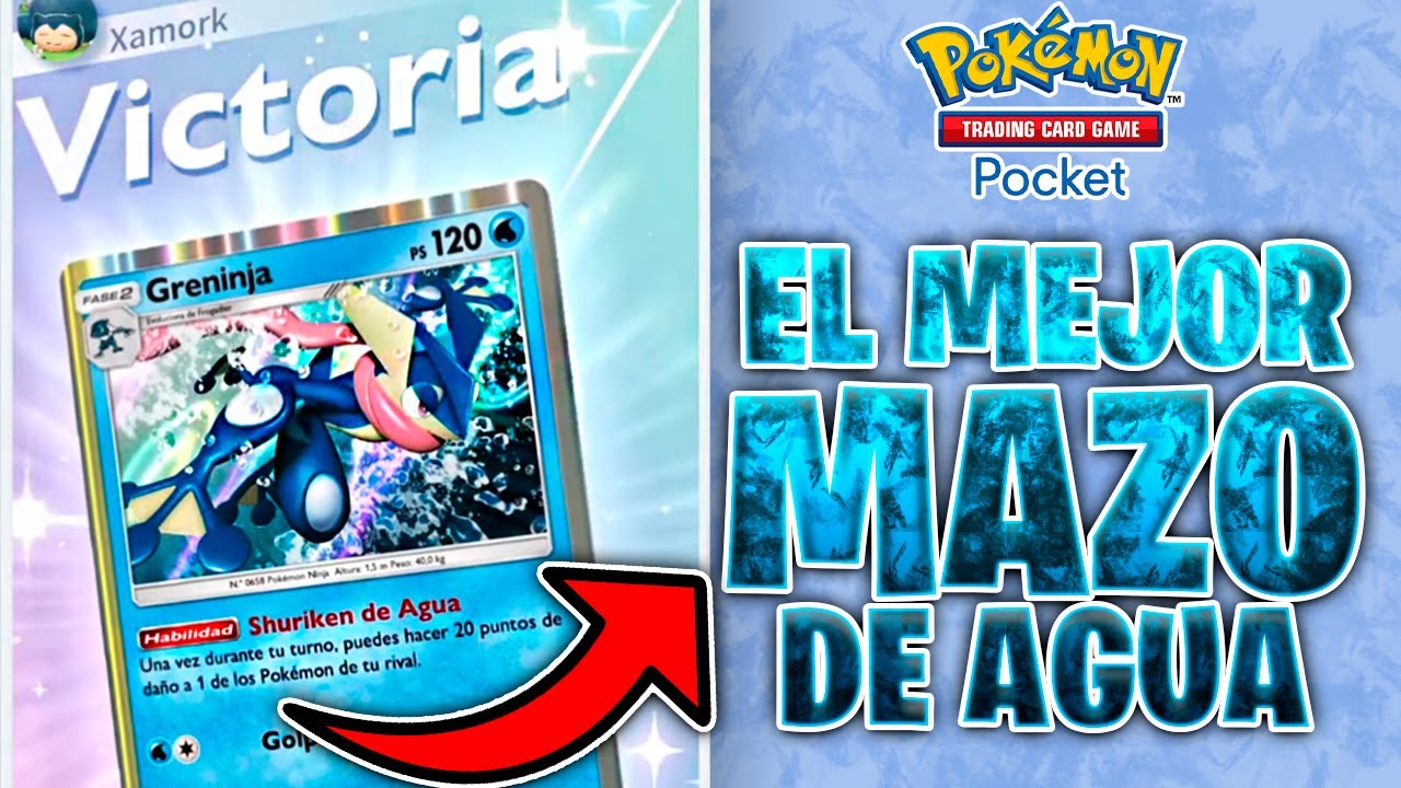 EL MEJOR MAZO DE AGUA en POKÉMON TCG POCKET ⚠️ SIN *EX* - YouTube
