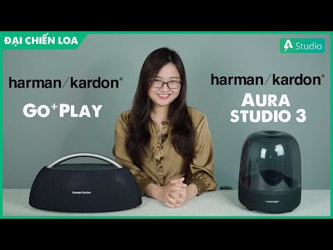 Video: Loa Harman / Kardon: Loa Di động GO + Play Mini Và Hệ Thống âm Thanh Không Dây Với Bluetooth Aura Studio Cho Gia đình, Các Kiểu Máy Khác