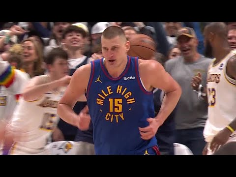 Nikola Jokić Dagger Dunk Seals Nuggets Game 1 Win vs. Lakers 