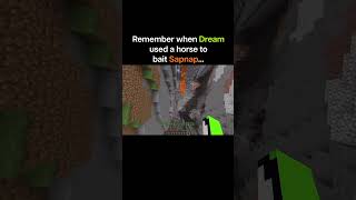 Dream Uses Horse To Kill Sapnap
