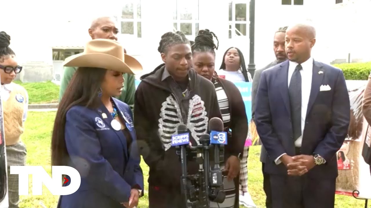 Darryl George speaks ahead of hair discrimination trial - YouTube