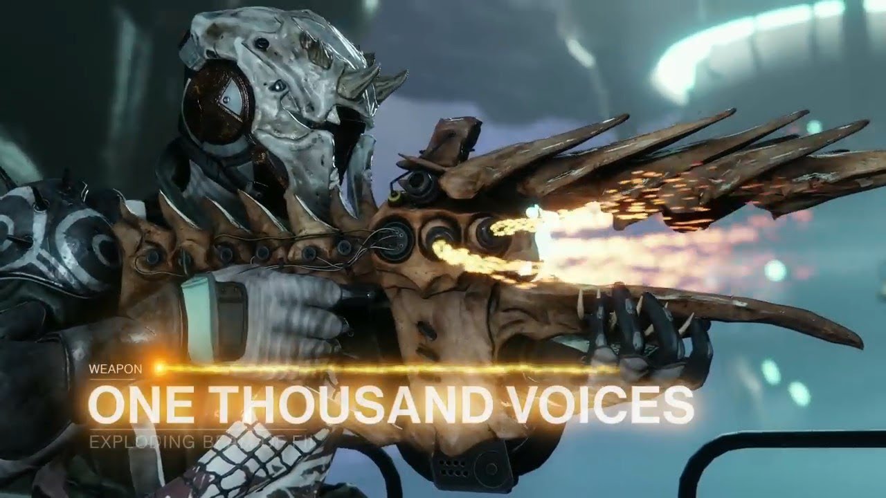 Игра получи 1000. One Thousand Voices Destiny 2. Тысяча голосов. 1000 Voices Destiny. Destiny 2 Forsaken exotic Weapon.