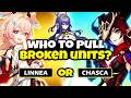 NEW UPDATE! WHO SHOULD YOU PULL IN 6.5 1ST HALF? LINNEA & CHASCA ARE BOTH BROKEN - Genshin Impact