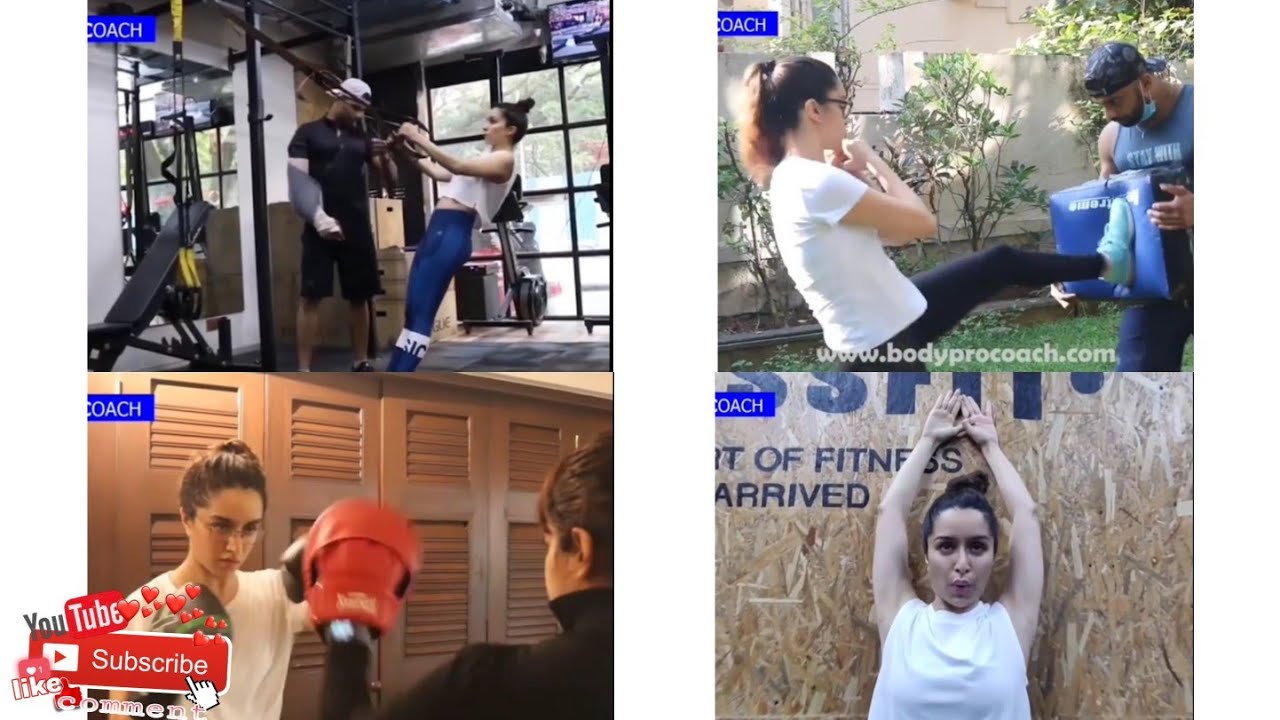 Shraddha Kapoor Fitness Workout Video.