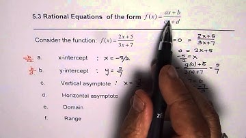 Characteristics of Rational Function of the Form Binomial Ratio MHF4U