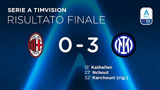 Milan-Inter 0-3 | Le nerazzurre calano il tris nel derby | Serie A Femminile @TIMVISION 2021/22