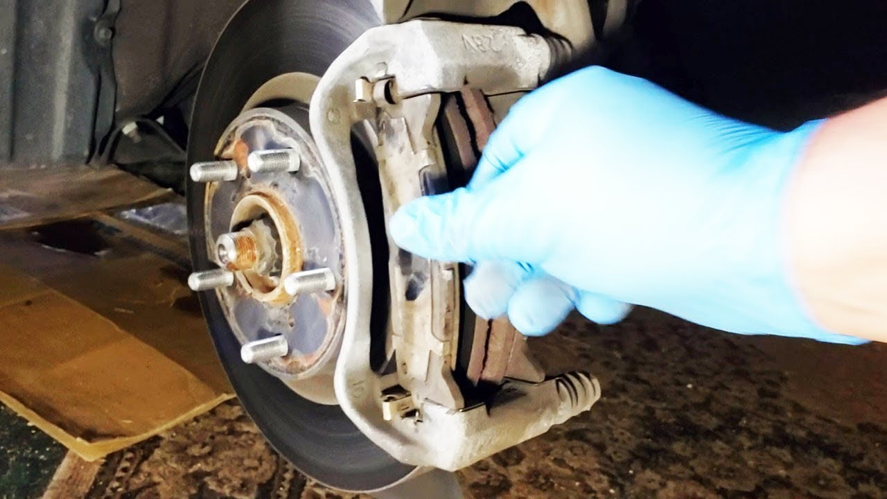 How to change brakes on a 2009 Toyota Camry YouTube