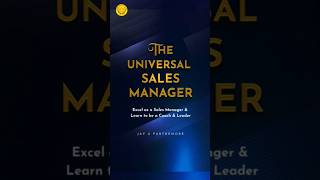 The Universal Sales Manager by Jay Parthemore #shorts #ytshorts #SalesManager #JayParthemore #books