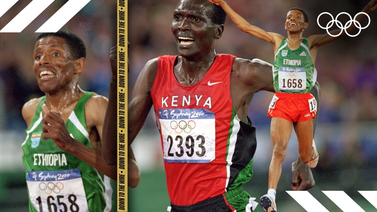 One of the best final sprints in history! Gebrselassie 🆚 Tergat | Down to the Wire