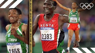 One of the best final sprints in history! Gebrselassie  Tergat | Down to the Wire