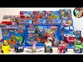 Paw patrol collection unboxing reviewmighty moviemarshall rescue truckjungle pups marshall asmr