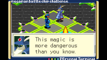 Mega Man Battle Chip Challenge - Open Battle: Hacker